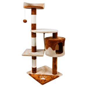Árbol para gatos con forma de H