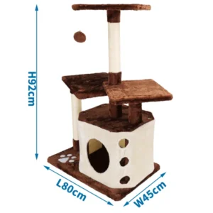 Árbol para gatos L60*W40*H92CM