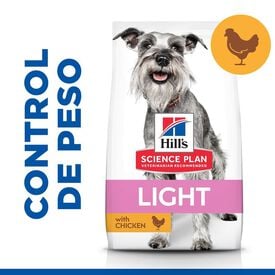 Hill's Science Plan Light Mature Adult small y mini pollo pienso para perros 2,5kg