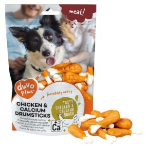 DUVO MEAT MUSLOS DE POLLO Y CALCIO BOLSA 180 GR