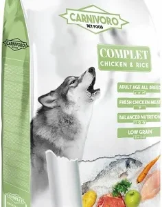 Carnivoro Complete Chicken & Rice Pienso para Perros con Pollo 12kg