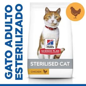 Hill's Science Plan Sterilised Adult Pollo pienso para gatos 300g
