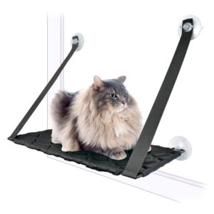 Hamaca de ventana con ventosas para gatos
