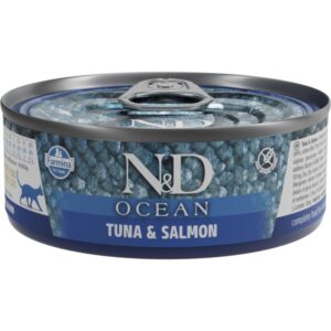 N&D GATO OCEAN ATÚN Y SALMÓN