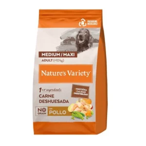 Nature's Variety No Grain Adult Medium Maxi Pollo pienso para perros 10kg