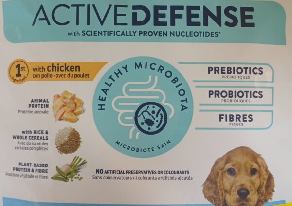 Advance Active Defense Medium Puppy Pollo y Arroz pienso para perros 3kg