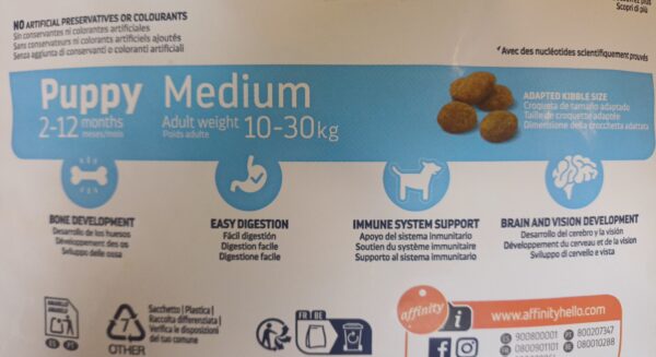 Advance Active Defense Medium Puppy Pollo y Arroz pienso para perros 3kg - Imagen 2