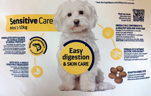 Advance Active Defense Mini Sensitive Salmón y Arroz pienso para perros 3kg - Imagen 5