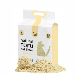 HAPPY MEOW ARENA TOFU AGLOMERANTE PARA GATO Original 2mm 6L