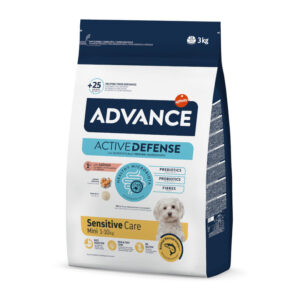 Advance Active Defense Mini Sensitive Salmón y Arroz pienso para perros 3kg