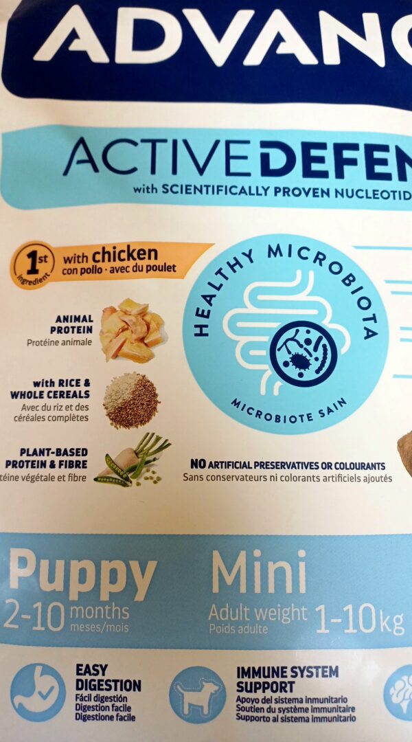 Advance Active D. Mini Puppy pienso para cachorritos - Imagen 3