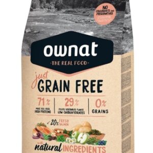 OWNAT JUST GRAIN FREE SALMON 3KG