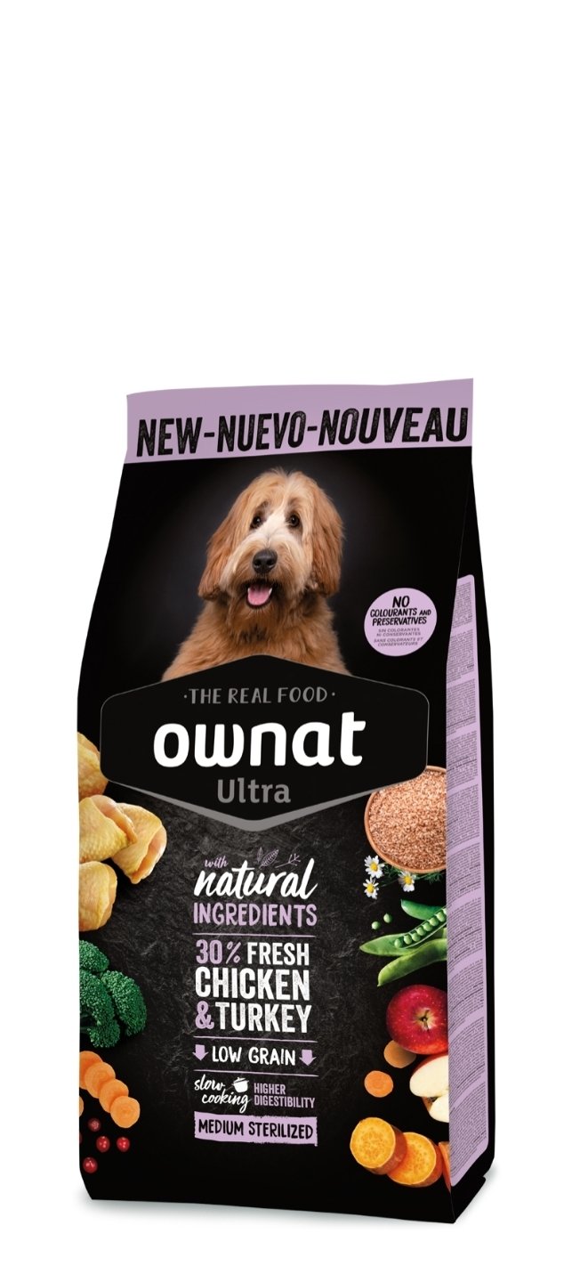OWNAT ULTRA MEDIUM ESTERILIZADO 3KG