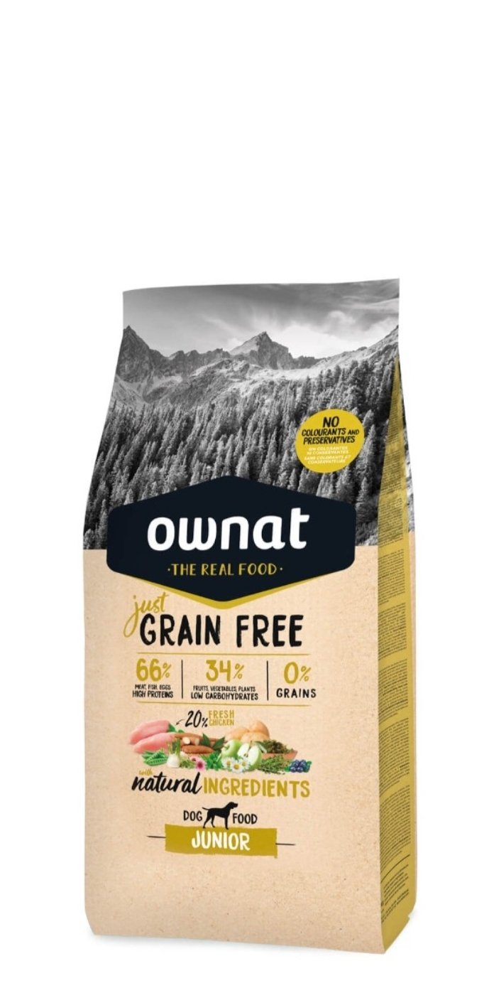 OWNAT JUST GRAIN FREE JUNIOR 14KG